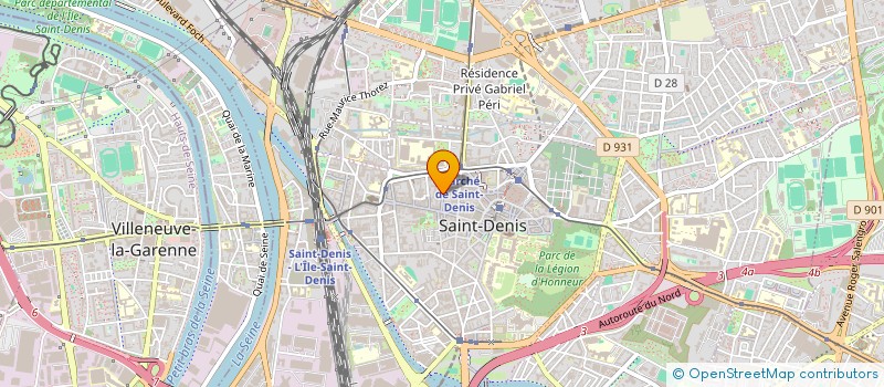 localisation de l'entreprise LASCIVE.COM à SAINT-DENIS