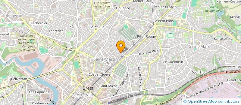 localisation de l'entreprise LASCO à BREST