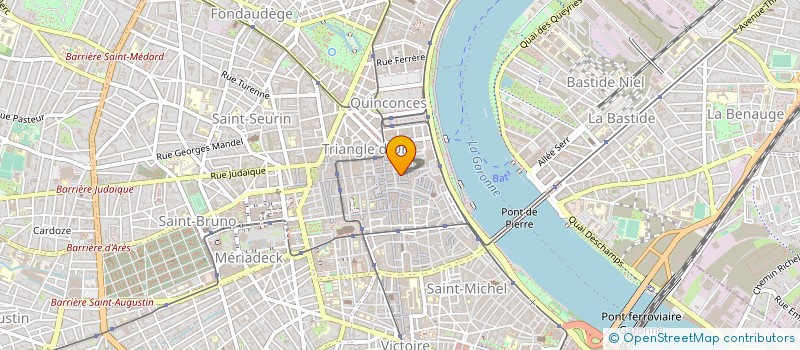 localisation de l'entreprise LASCOMBES DEVELOPPEMENT à BORDEAUX