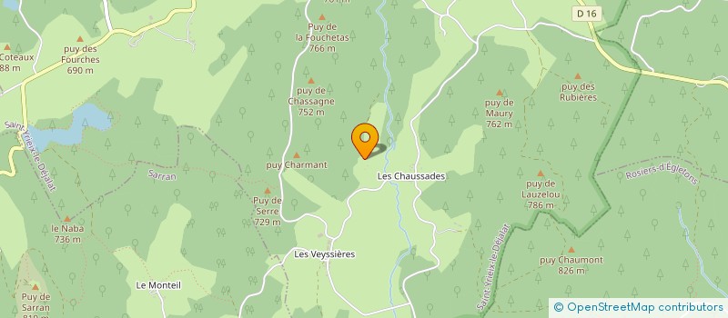 localisation de l'entreprise LASCOUT INDIVISION  SAINT-YRIEIX-LE-DEJALAT