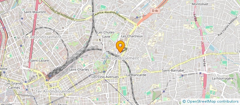localisation de l'entreprise LASCOUX à MARSEILLE