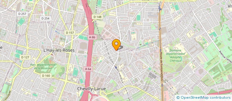 localisation de l'entreprise LASDEBOUR  L'HAY-LES-ROSES