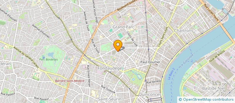 localisation de l'entreprise LASEPPE à BORDEAUX