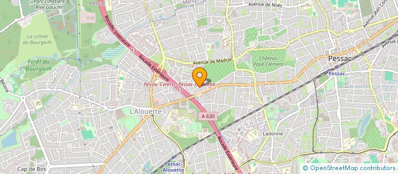 localisation de l'entreprise LASEPPE AVRIL 2011  PESSAC