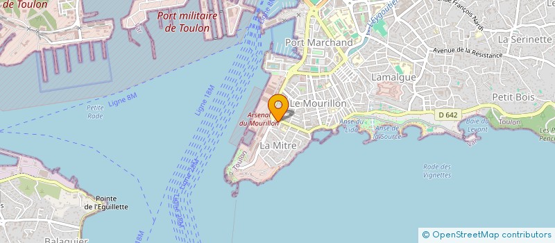 localisation de l'entreprise LASER CLINIC  TOULON