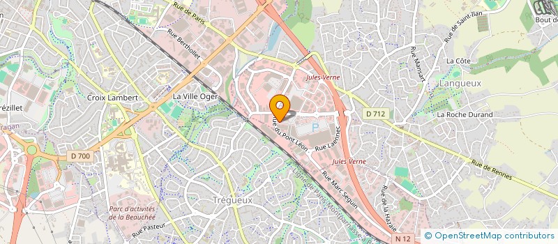 localisation de l'entreprise LASER CONCEPT  LANGUEUX