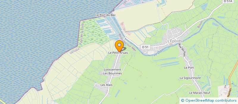 localisation de l'entreprise LASER-CREABOIS  SAINT-URBAIN