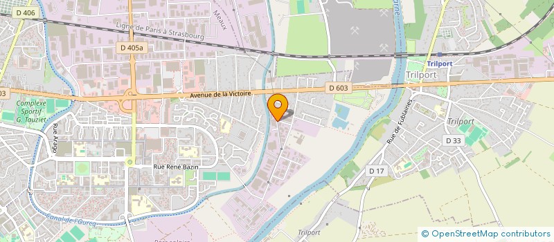 localisation de l'entreprise LASER CUT  SAINT-BRIS-DES-BOIS