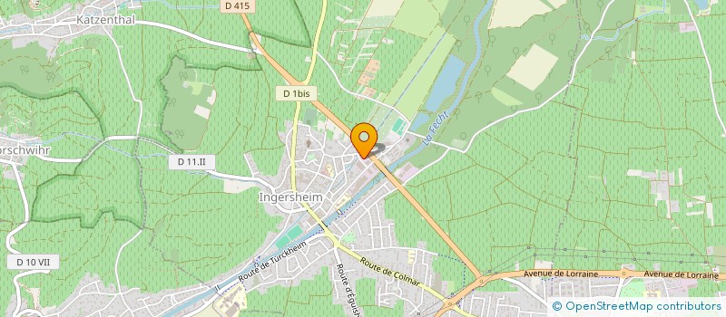 localisation de l'entreprise LASER DESIGN SYSTEM à INGERSHEIM
