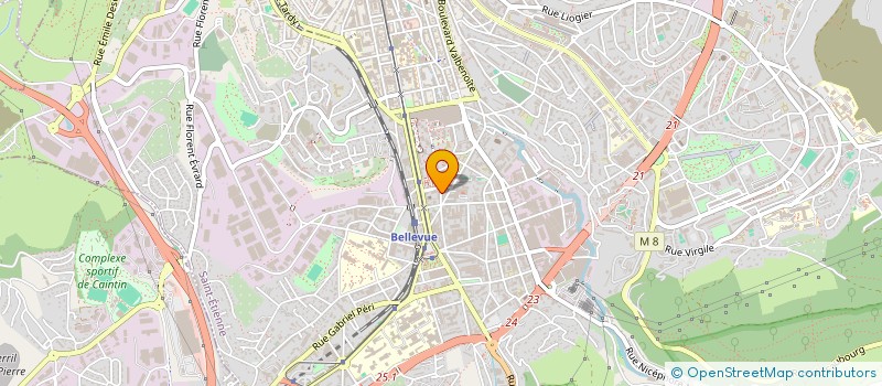 localisation de l'entreprise LASER DISTRIBUTION  SAINT-ETIENNE