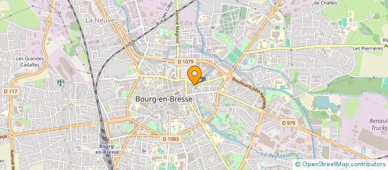 localisation de l'entreprise LASER DU CHAMP DE FOIRE à BOURG-EN-BRESSE