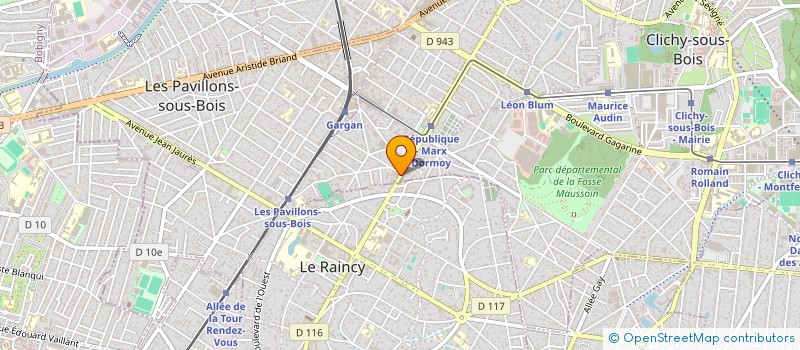 localisation de l'entreprise LASER EXPERT à LIVRY-GARGAN