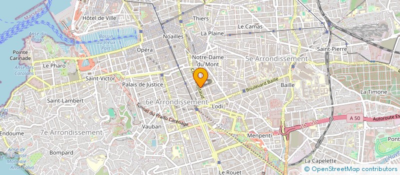 localisation de l'entreprise LASER EXTREM à MARSEILLE