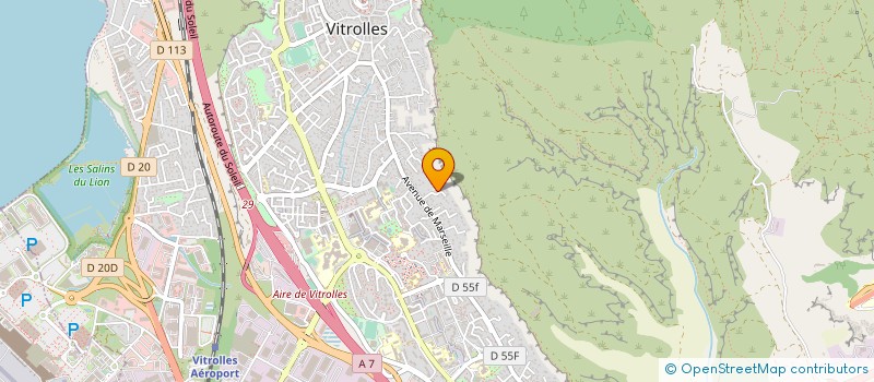 localisation de l'entreprise LASER FIGHT  VITROLLES