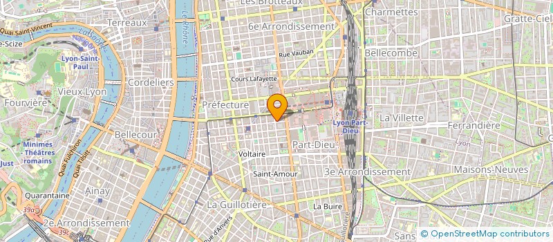 localisation de l'entreprise LASER IMPRIM  LYON