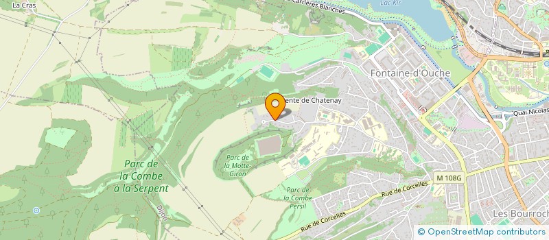 localisation de l'entreprise LASER INSTRUMENT à DIJON