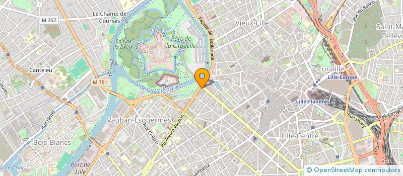 localisation de l'entreprise LASER LILLE à LILLE