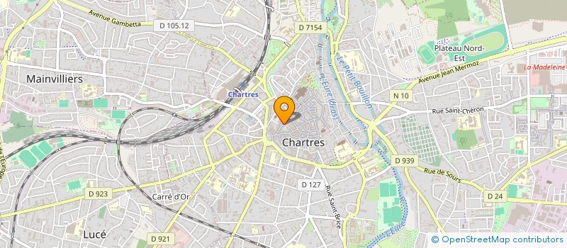 localisation de l'entreprise LASER.LP à CHARTRES