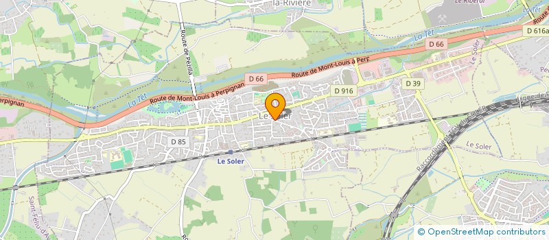 localisation de l'entreprise LASER LYNE  LE SOLER