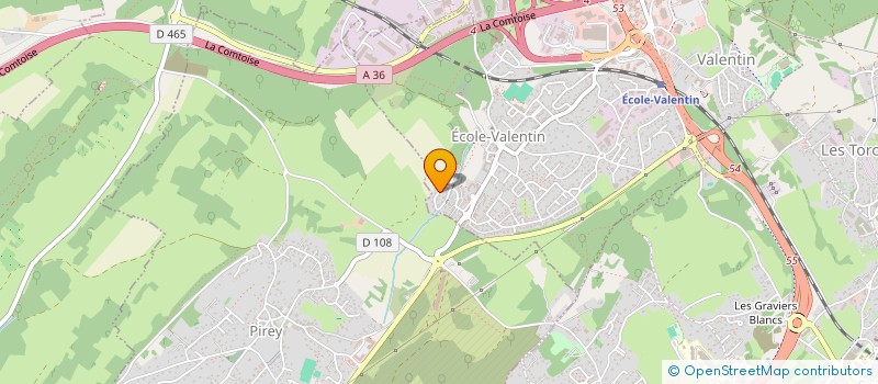 localisation de l'entreprise LASER MARQUAGE SERVICES  ECOLE-VALENTIN