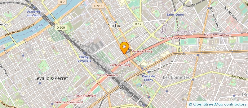 localisation de l'entreprise LASER MEDICAL CLICHY à CLICHY