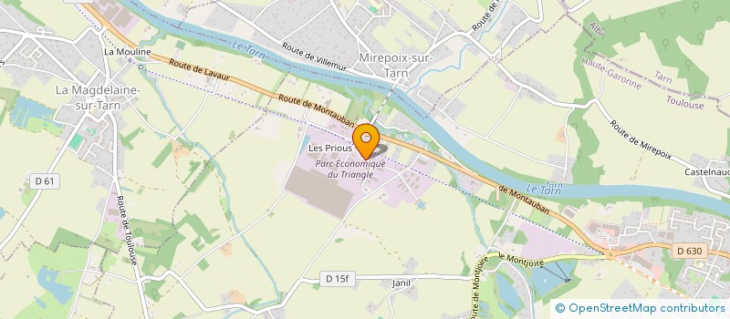 localisation de l'entreprise LASER METAL à BESSIERES
