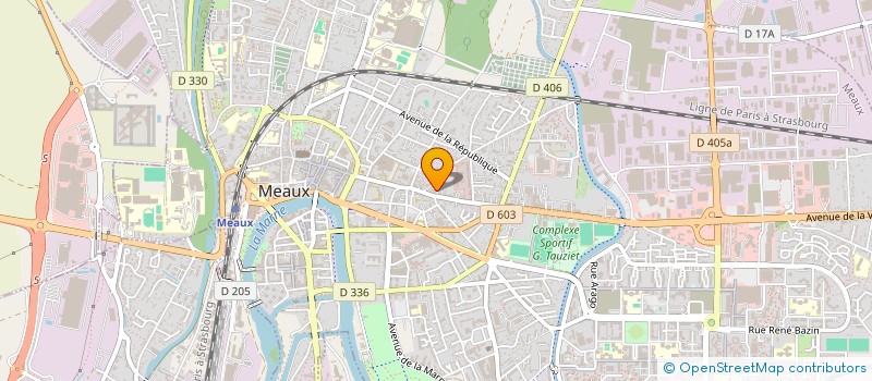 localisation de l'entreprise LASER MOTO à MEAUX