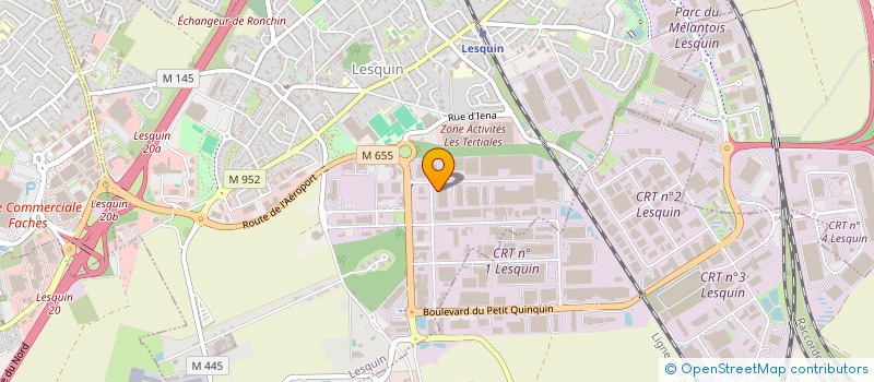 localisation de l'entreprise LASER PERFORMANCES à LESQUIN