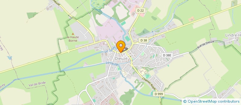 localisation de l'entreprise LASER PHOTO CONCEPT  DIEUZE