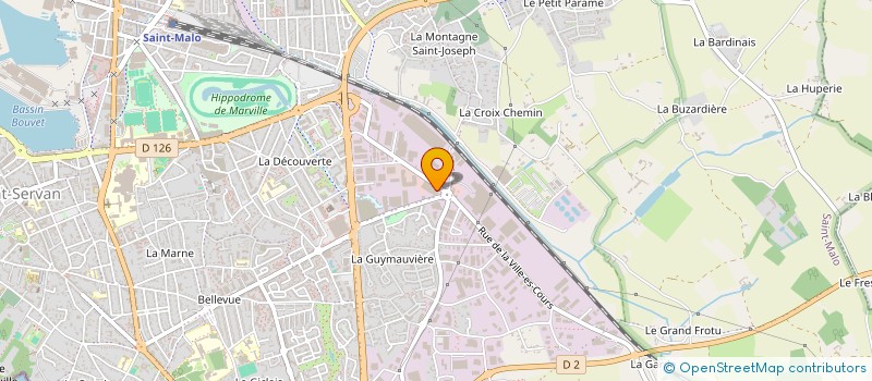 localisation de l'entreprise LASER PLANETE ZOI à SAINT-MALO