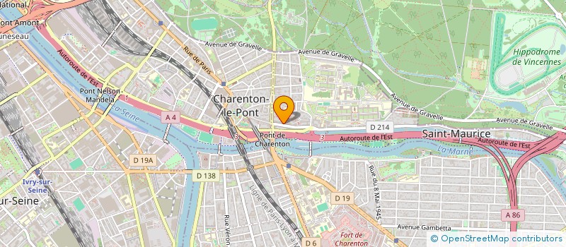 localisation de l'entreprise LASER SKIN PARIS à SAINT-MAURICE