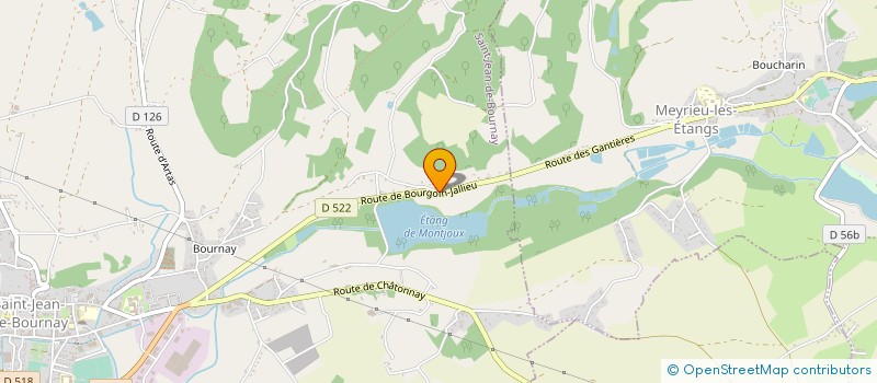 localisation de l'entreprise LASER SOLUTION à SAINT-JEAN-DE-BOURNAY