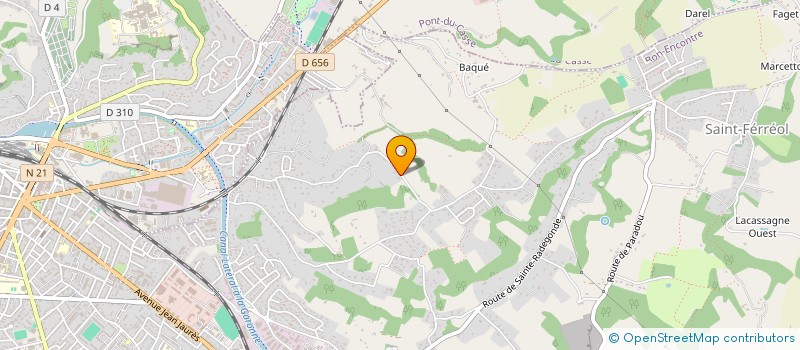 localisation de l'entreprise LASER SONORISATION à BON-ENCONTRE