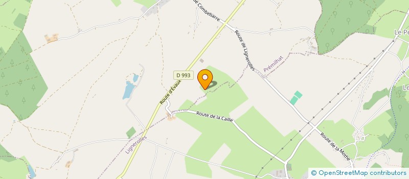 localisation de l'entreprise LASER SOUND PRODUCTION LSP  LIGNEROLLES