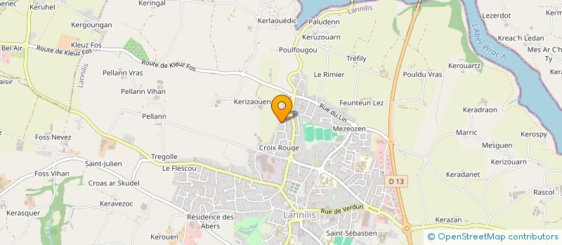 localisation de l'entreprise LASER TAG EXPERIENCE  LANNILIS