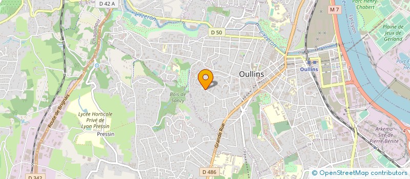 localisation de l'entreprise LASER TOPO EXPRESS à ORLIENAS