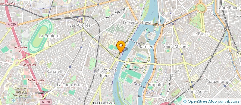 localisation de l'entreprise LASER TOULOUSE à TOULOUSE