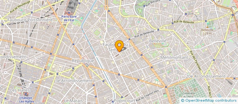 localisation de l'entreprise LASERGAME PARIS 11  PARIS