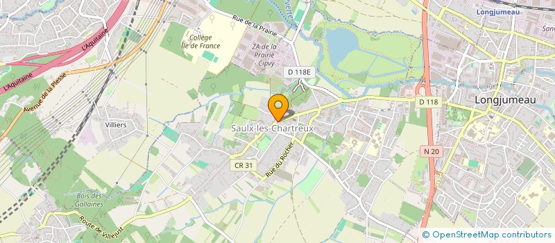 localisation de l'entreprise LASERHOME à SAULX-LES-CHARTREUX