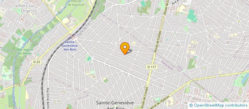 localisation de l'entreprise LASERMAN à SAINTE-GENEVIEVE-DES-BOIS
