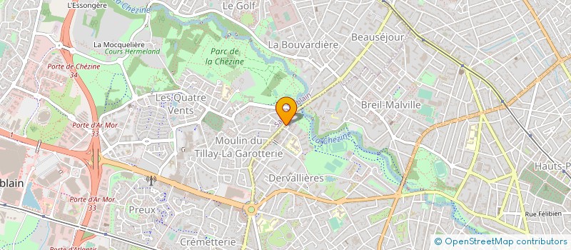 localisation de l'entreprise LASEROSEPINANTES à NANTES