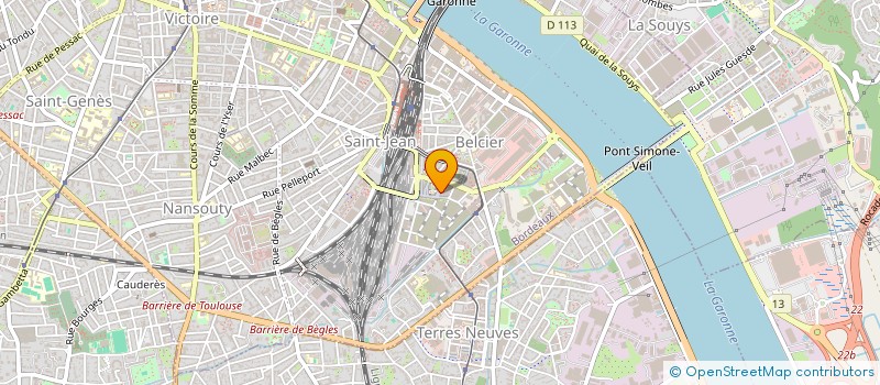 localisation de l'entreprise LASERSKIN TECHNOLOGIE  BORDEAUX