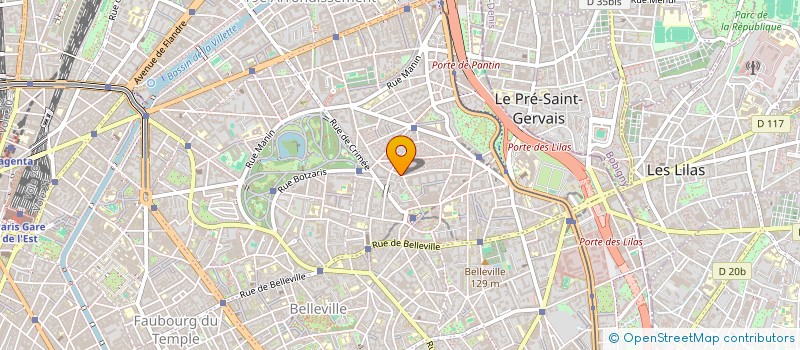 localisation de l'entreprise LASERVISION  PARIS