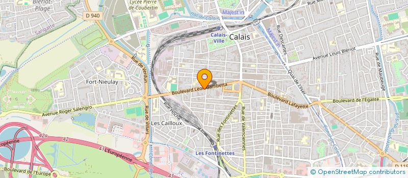 localisation de l'entreprise LASHBOX FRANCE à CALAIS