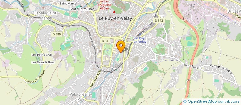 localisation de l'entreprise LASHERME à LE PUY-EN-VELAY