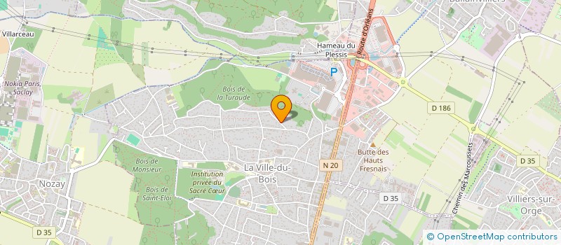 localisation de l'entreprise LASHORIA à LA VILLE-DU-BOIS