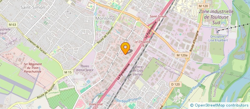 localisation de l'entreprise LASIBE à TOULOUSE