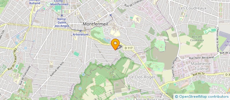 localisation de l'entreprise LASIBOURS à MONTFERMEIL
