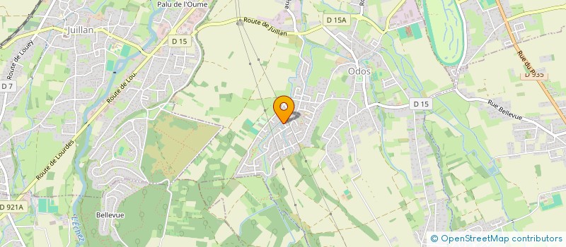 localisation de l'entreprise LASIESO  ODOS