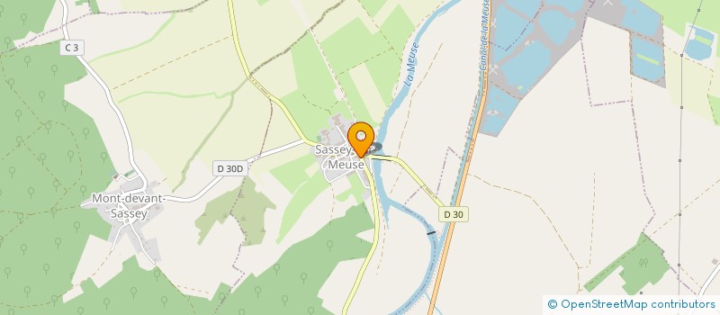 localisation de l'entreprise LASIGEB  SASSEY-SUR-MEUSE